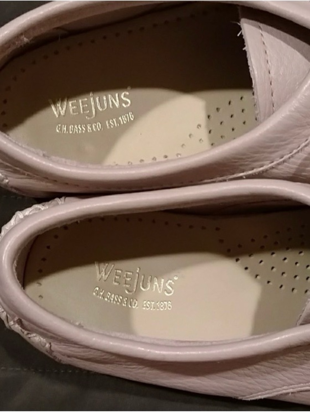 Clark’s weejuns Winnie Pink Leather Tassel Oxford 9 - Picture 3 of 11